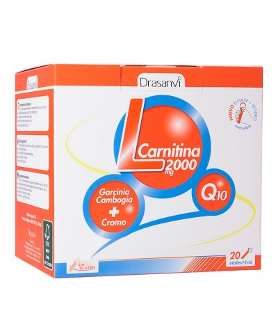 L-carnitina 2000 mg DRASANVI 20 viales