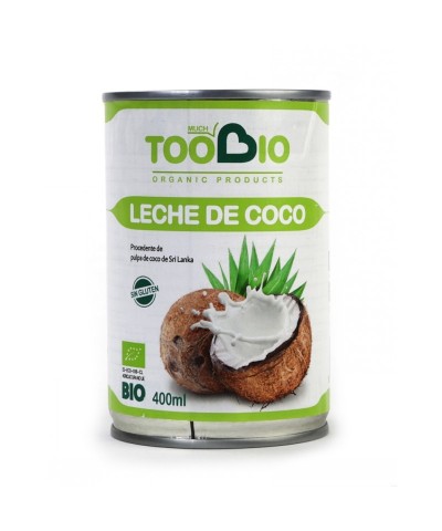 Leche coco sin gluten TOO BIO 400 ml BIO