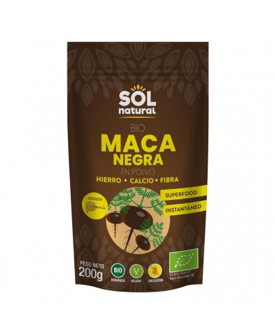 Maca negra SOL NATURAL 200 gr BIO