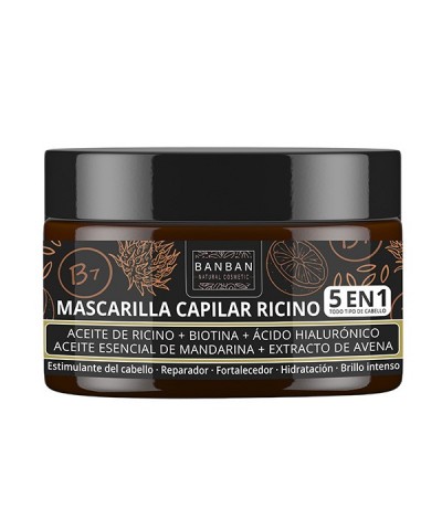 Mascarilla capilar ricino acene BANBAN 250 ml