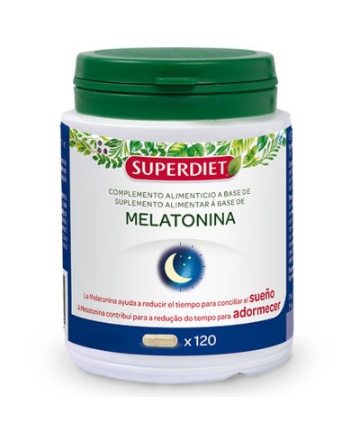 Melatonina SUPERDIET 120 capsulas