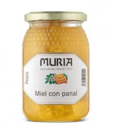 Miel acacia panal MURIA 500 gr