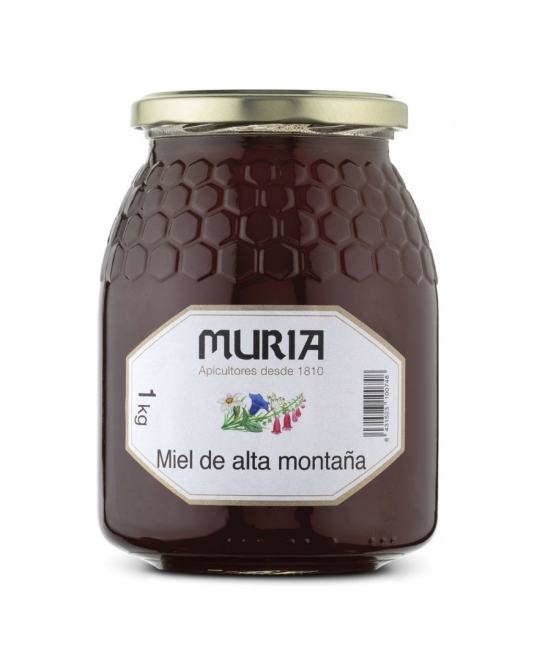 Miel alta montaña MURIA 1 kg