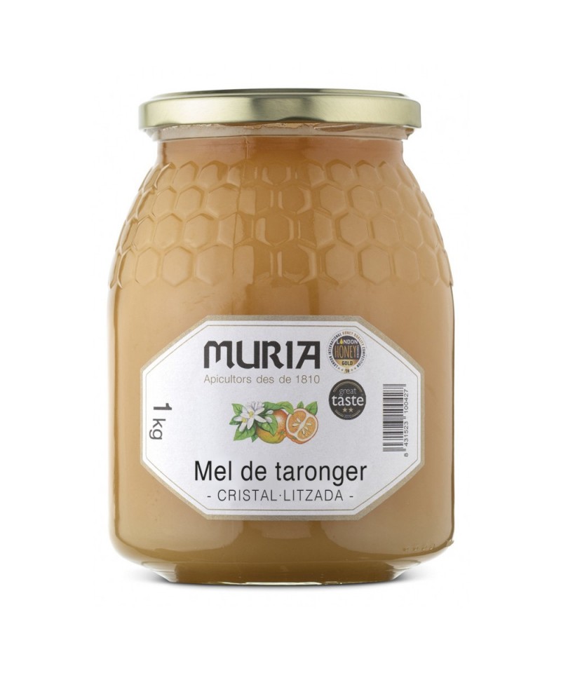 Miel azahar cristalizada MURIA 1 kg