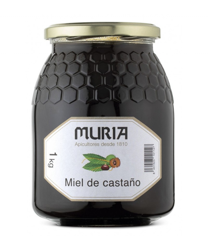 Miel castaño MURIA 1 kg