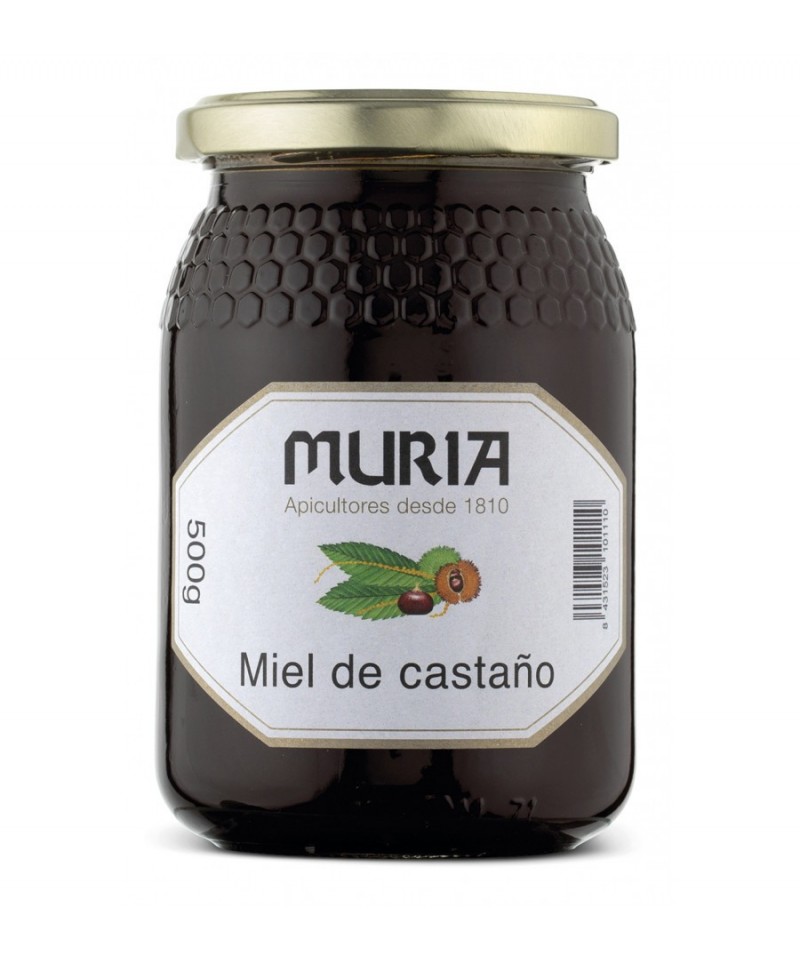 Miel castaño MURIA 500 gr