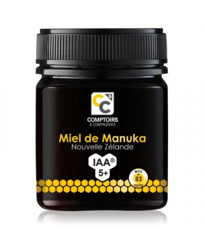 Miel manuka IAA5+ (MGO 83) C&C 250 gr