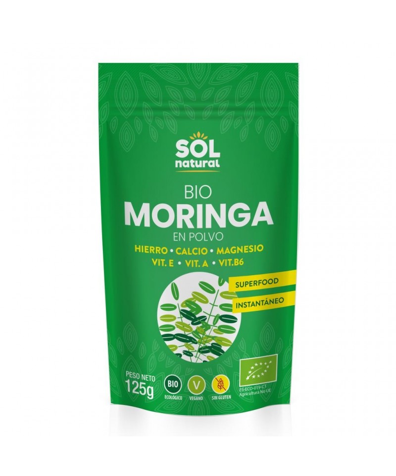 Moringa polvo SOL NATURAL 125 gr BIO