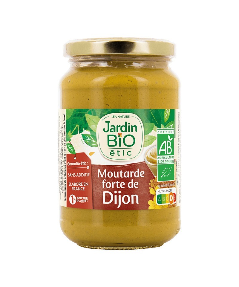 Mostaza dijon JARDIN BIO 350 gr