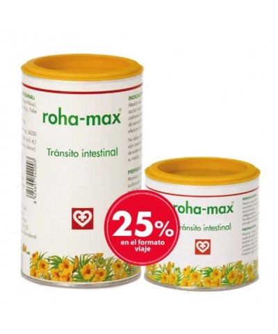 OFERTA ROHA-MAX tránsito intestinal 130 + 60 gr 25% dto