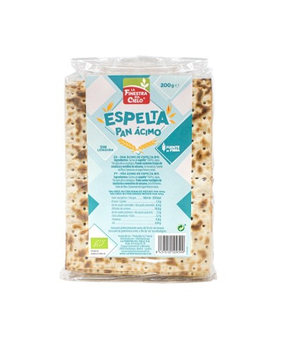 Pan acimo espelta FINESTRA 200 gr BIO