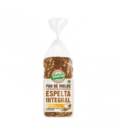 Pan molde espelta avena integral BIOCOP 400 gr BIO