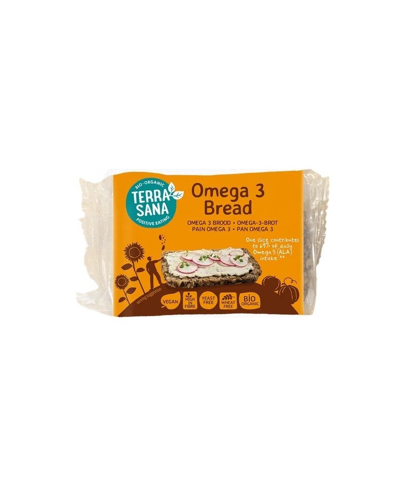 Pan omega 3 TERRASANA 300 gr BIO