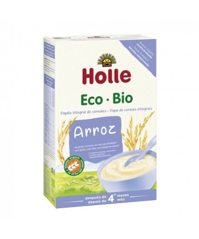 Papilla copos arroz HOLLE 250 gr ECO