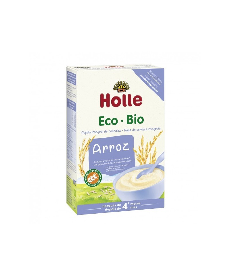 Papilla copos arroz HOLLE 250 gr ECO