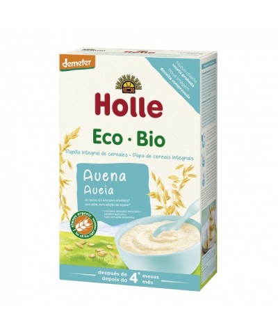 Papilla copos avena HOLLE 250 gr DEMETER ECO