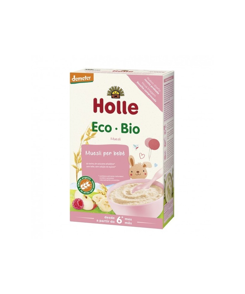 Papilla muesli HOLLE 250 gr DEMETER ECO