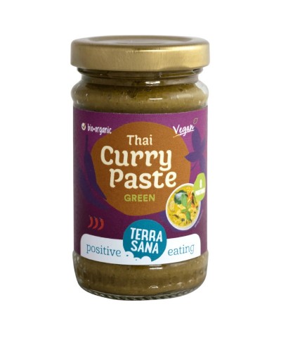 Pasta curry verde thai TERRASANA 120 gr BIO