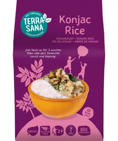 Pasta konjact arroz TERRASANA 250 gr BIO
