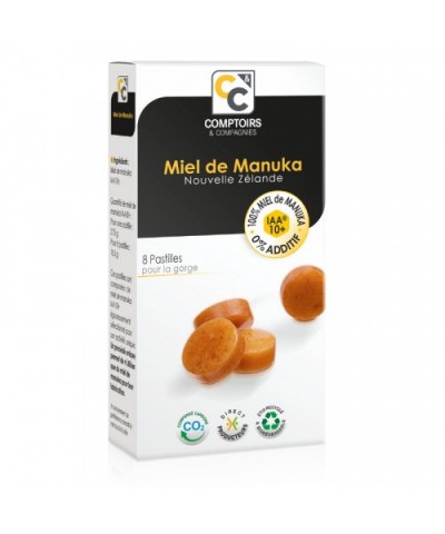 Pastillas 100% manuka AA10+ C&C 22 gr