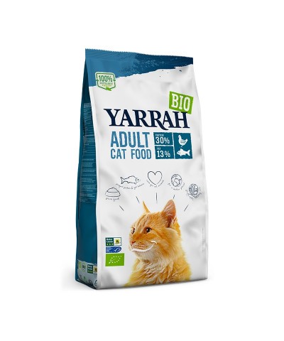 Pienso gatos pescado YARRAH 800 gr