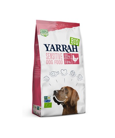 Pienso perros sensitive pollo YARRAH 2 kg