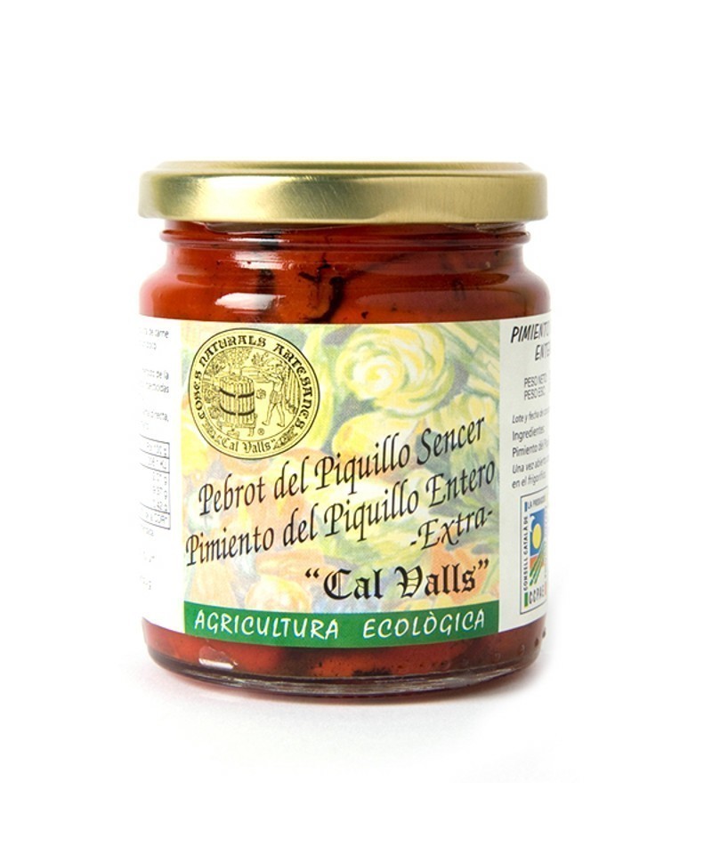 Pimiento piquillo extra CAL VALLS 200 gr ECO