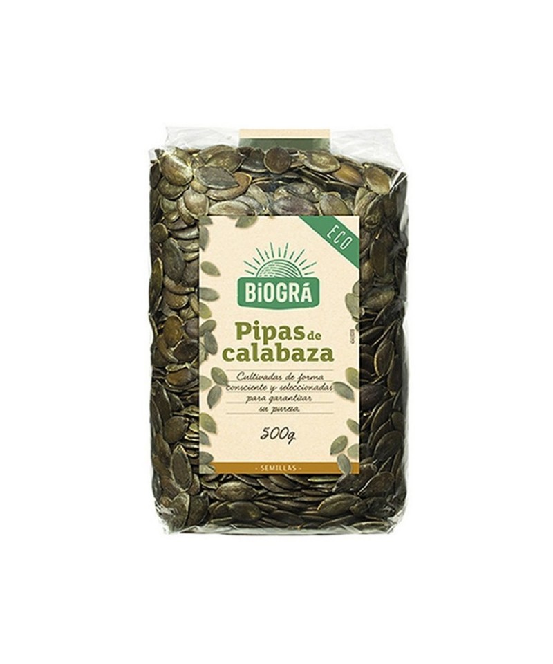 Pipas calabaza BIOGRA 500 gr BIO