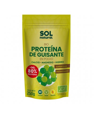 Proteina guisante SOL NATURAL 250 gr BIO