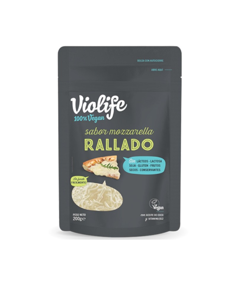 Queso original rallado VIOLIFE 200 gr