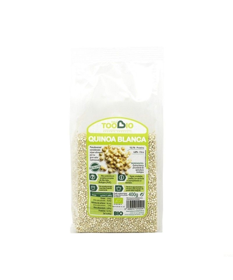 Quinoa sin gluten TOO BIO 400 gr BIO