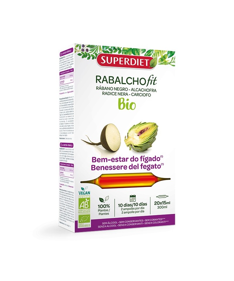 Rabalchofit SUPERDIET 20x15 ml BIO