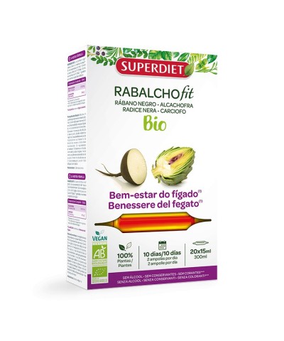 Rabalchofit SUPERDIET 20x15 ml BIO