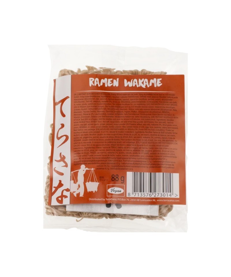 Ramen arroz integral TERRASANA 88 gr