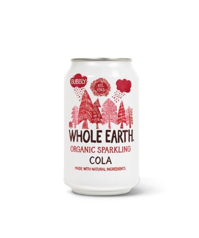 Refresco cola sin azucar WHOLE EARTH 330 ml BIO