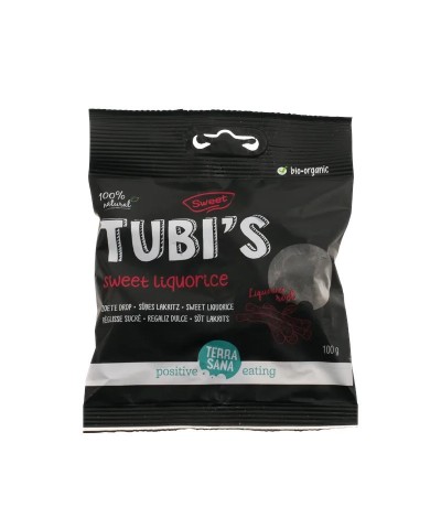 Regaliz dulce tubi's TERRASANA 100 gr BIO