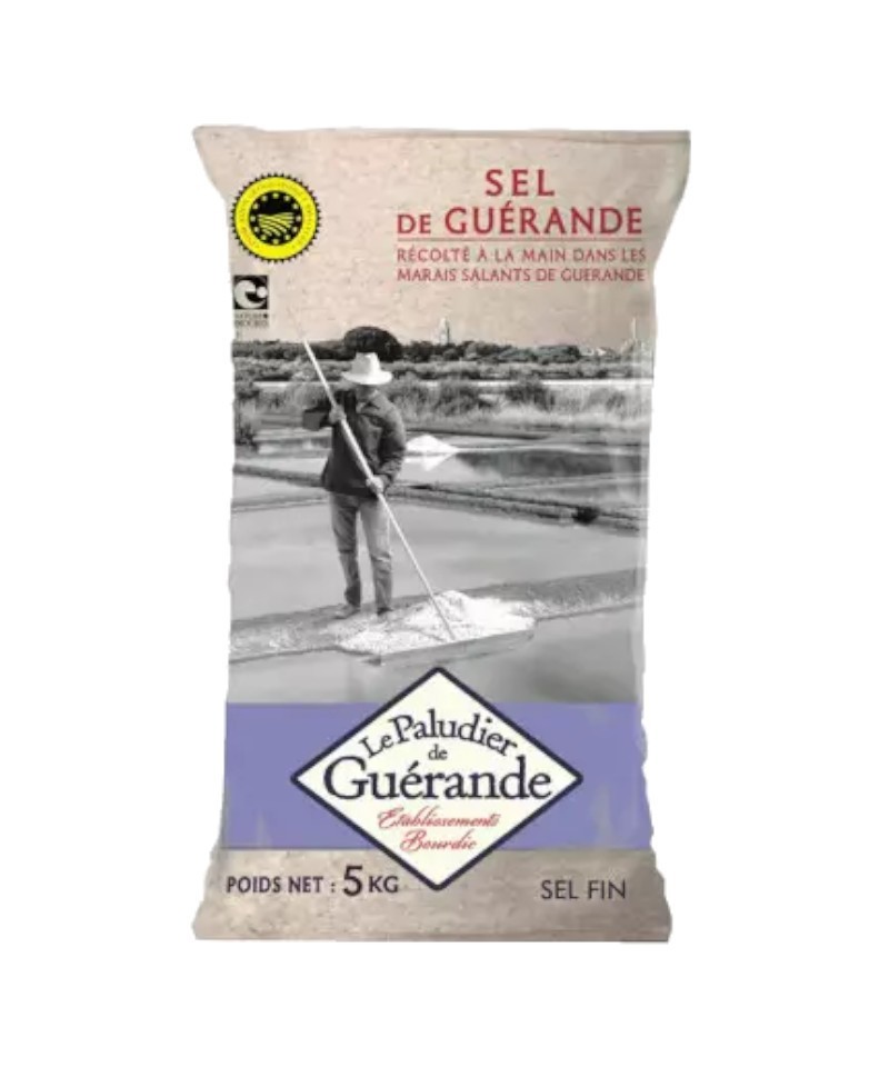 Sal fina gris GUERANDE 5 kg