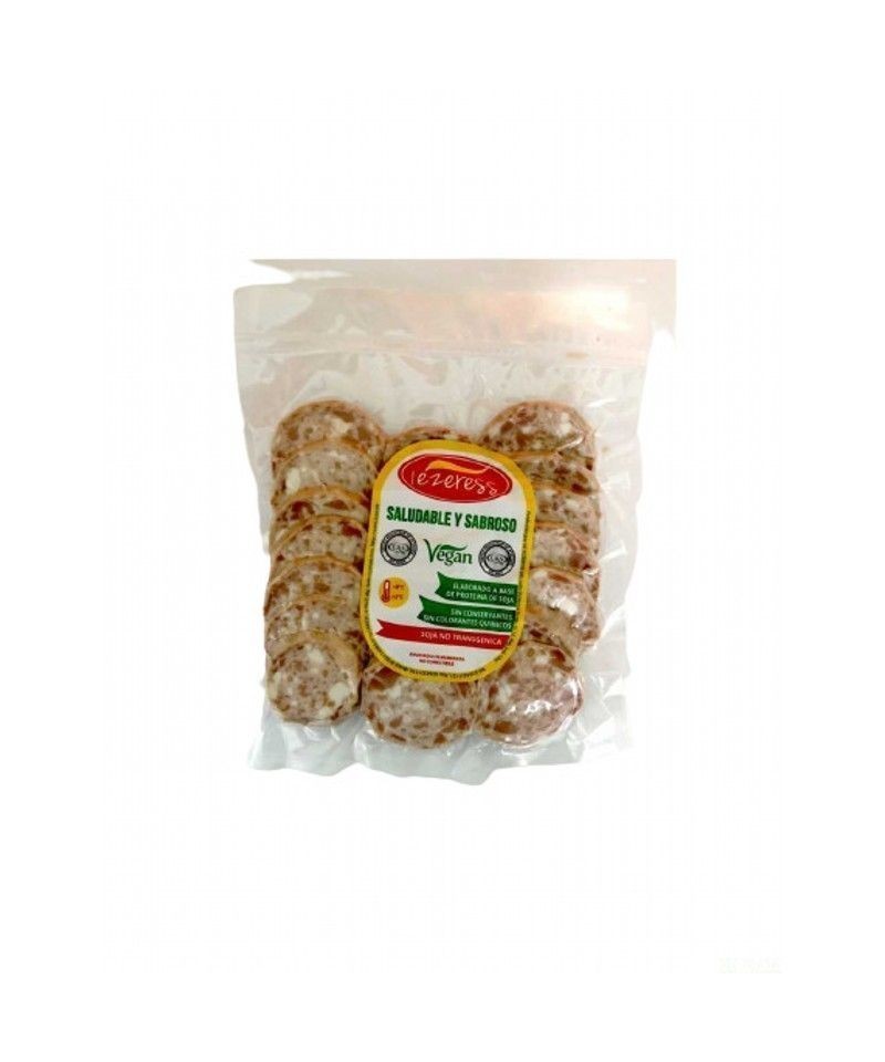 Salchichon vegetal lonchas IEZER 150 gr