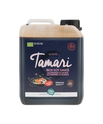 Salsa soja sin gluten TERRASANA 2,5 l BIO