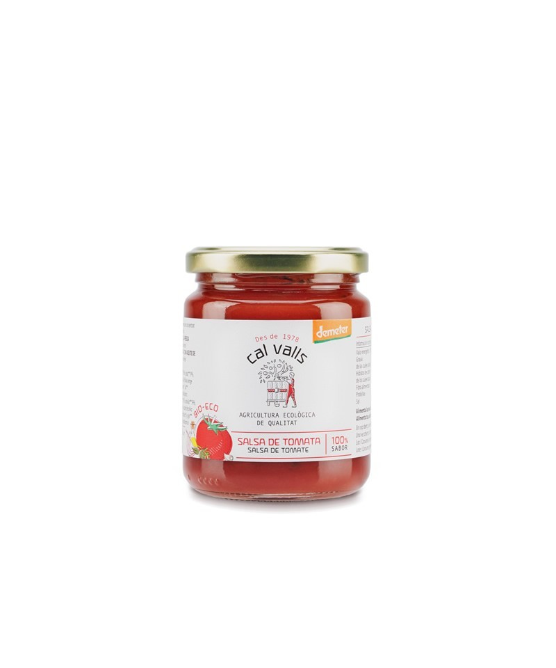 Salsa tomate CAL VALLS 270 gr ECO