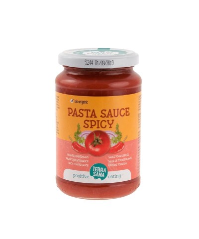 Salsa tomate picante TERRASANA 340 gr BIO