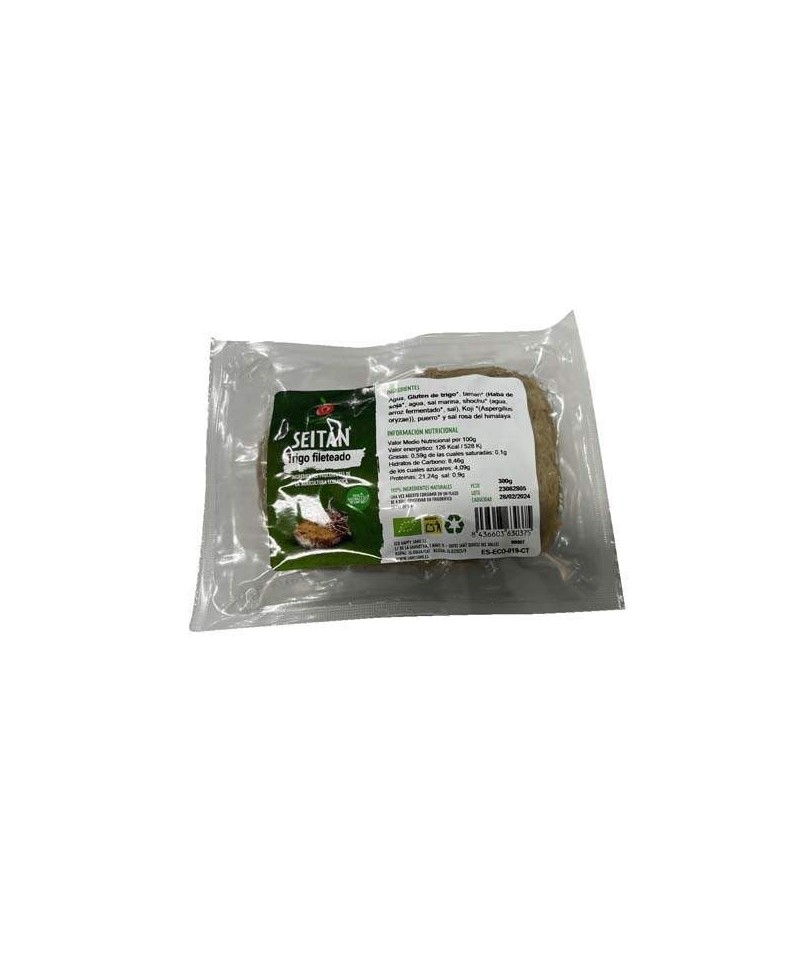 Seitan trigo filetes SANISSIMI 300 gr BIO