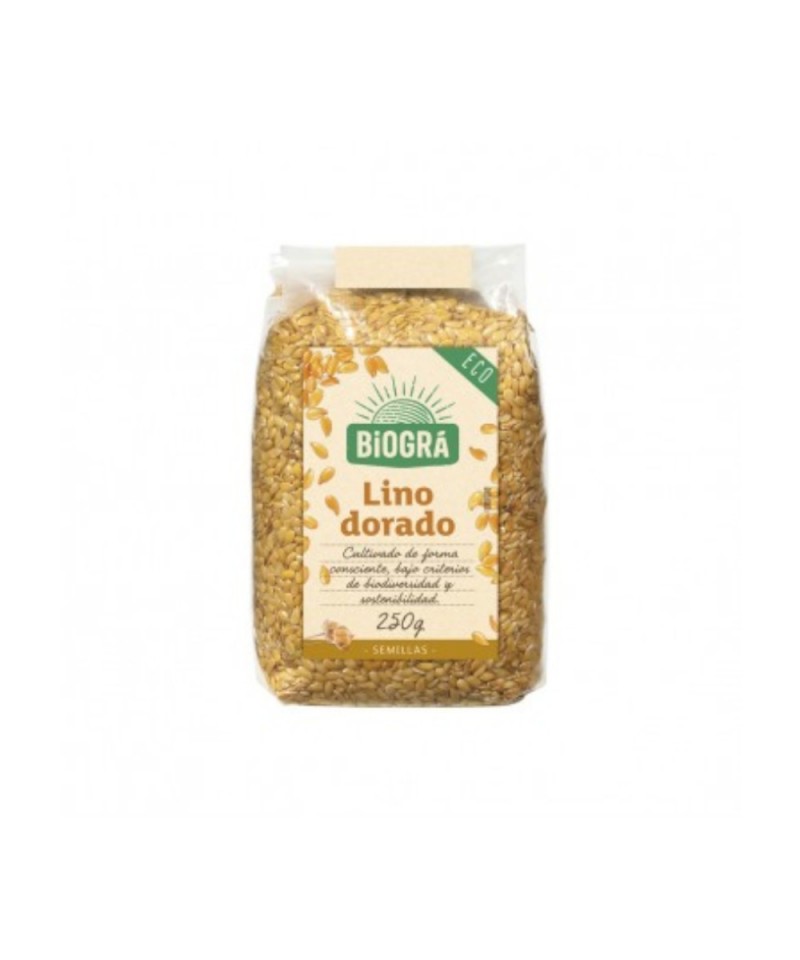 Semillas lino dorado BIOGRA 250 gr BIO