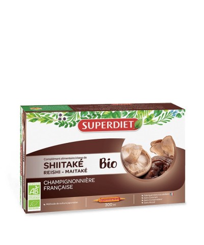 Shiitake maitake reishi SUPERDIET 20x15ml BIO