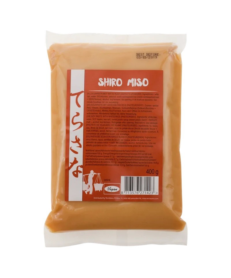 Shiro miso TERRASANA 400 gr