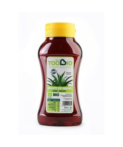 Sirope agave crudo sin gluten TOO BIO 500 ml BIO