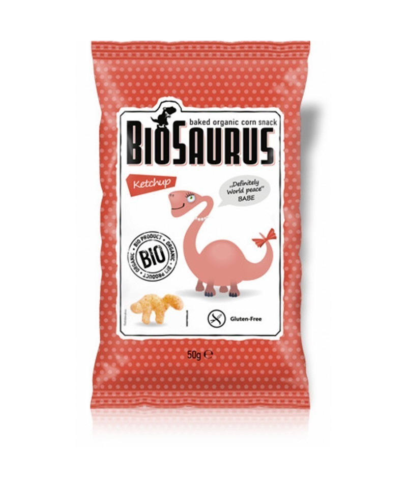 Snack ketchup BIOSAURIO 50 gr BIO