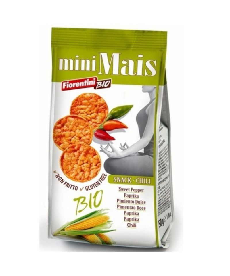 Snack maiz chili picante FIORENTINI 50 gr BIO