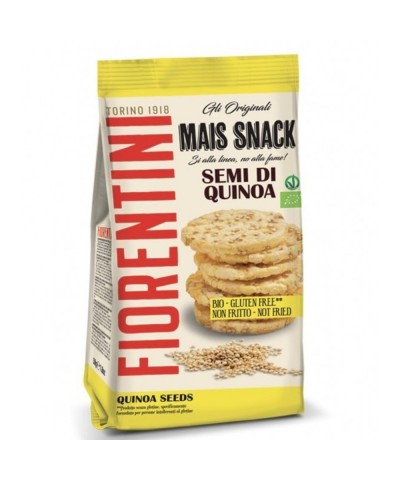 Snack maiz quinoa FIORENTINI 50 gr BIO