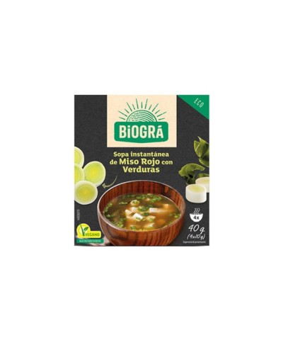 Sopa miso veduras BIOGRA 40 gr BIO